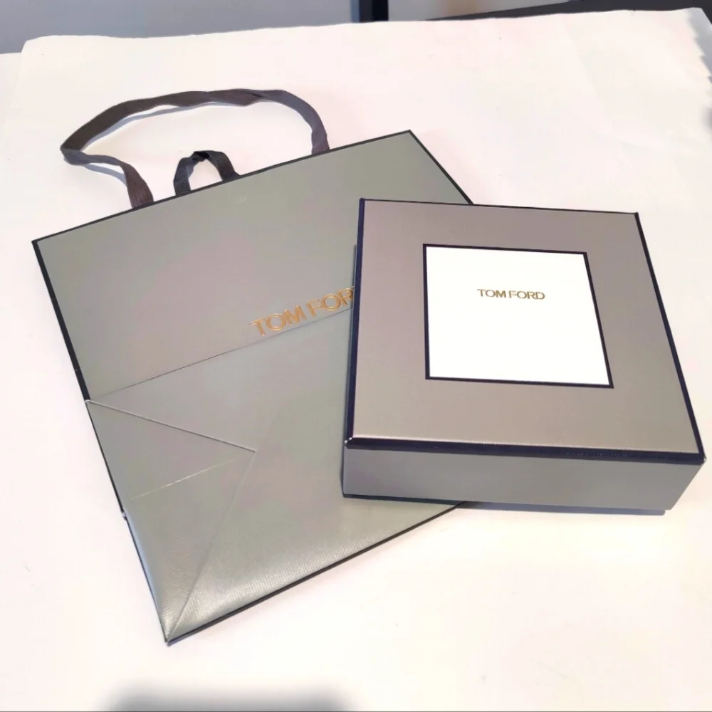 Tom Ford Empty Box and Shopping Bag